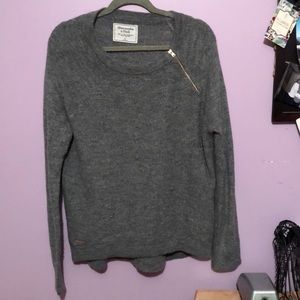 Grey sweater SIZE LARGE from Abercrombie